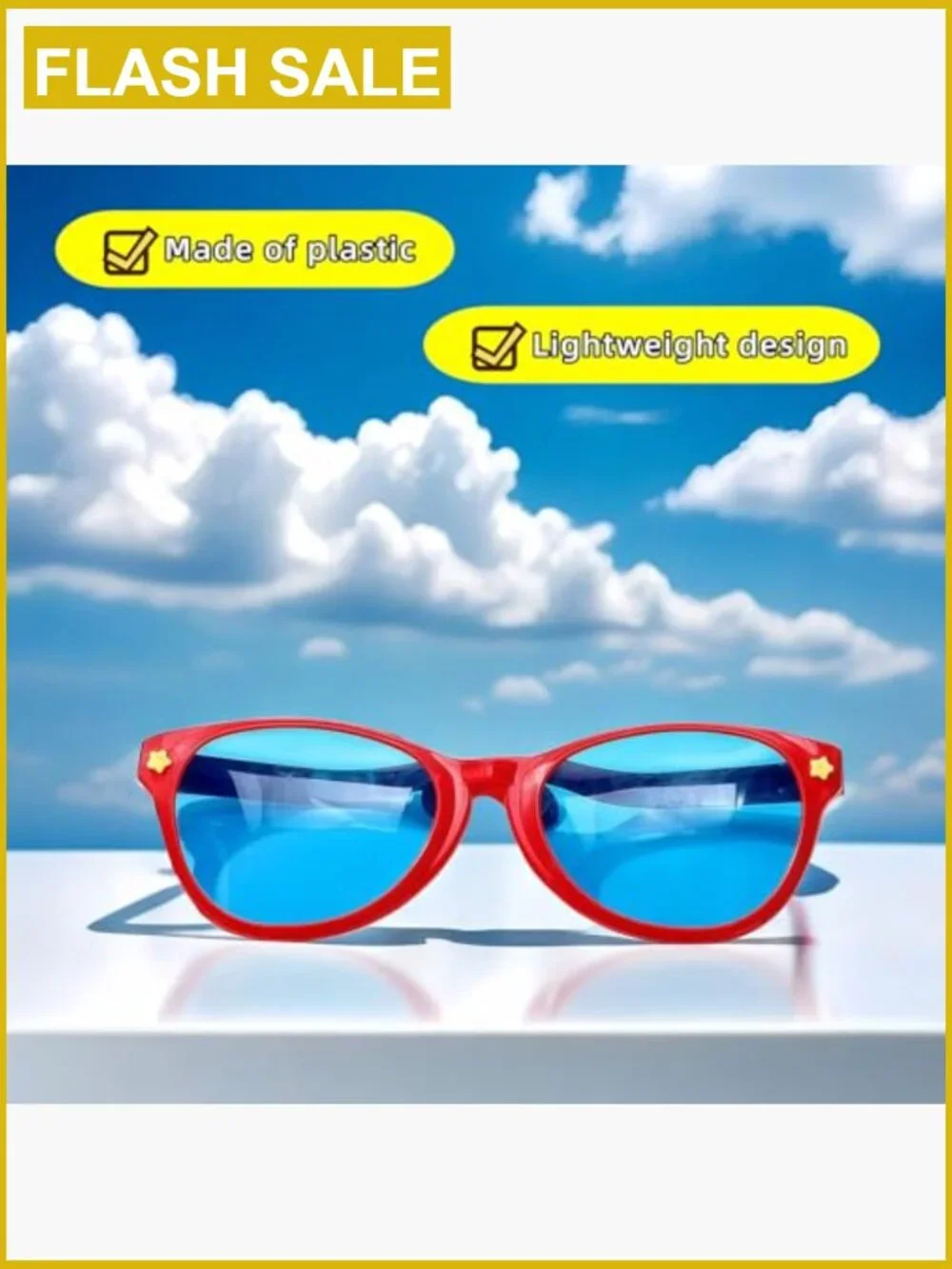 Giant Oversized Novelty Sunglasses for Parties, Cosplay & Events - Durable